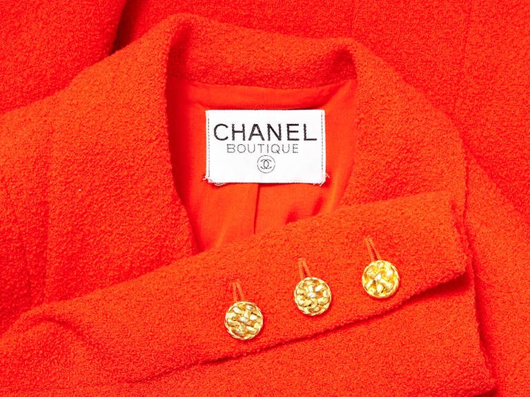 Women's Chanel Wool Boucle Suit
