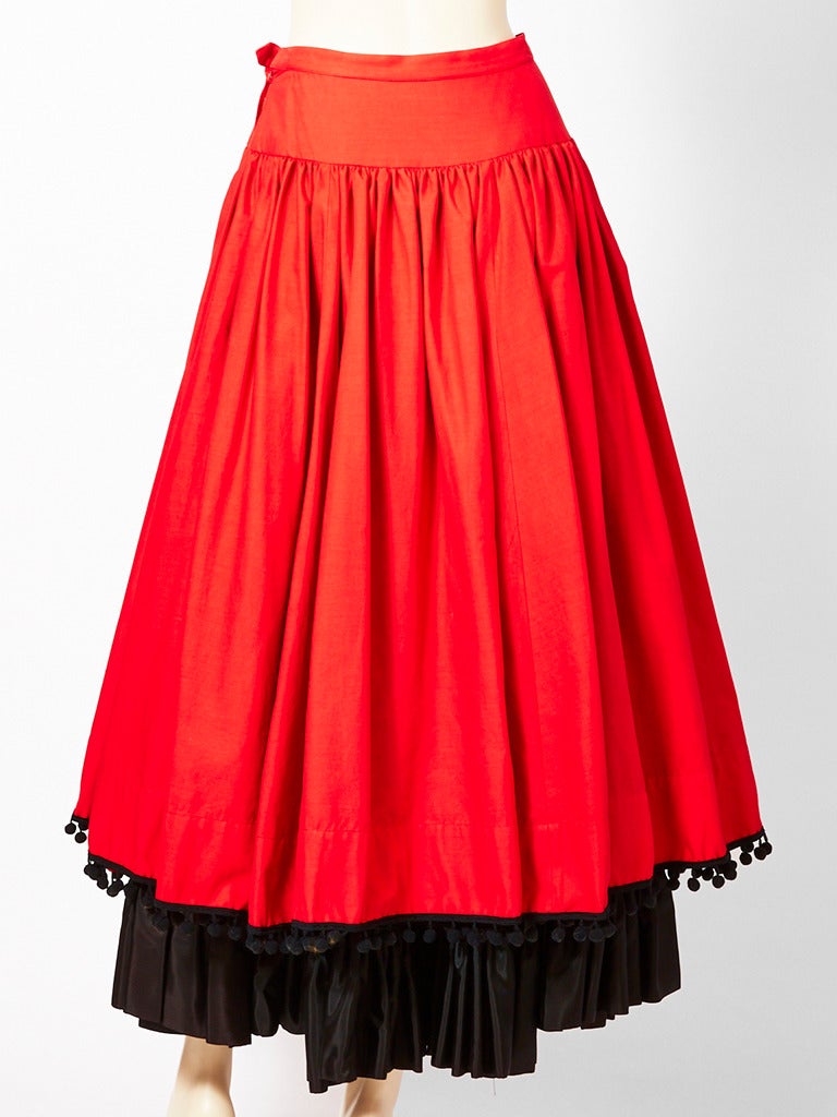black gypsy skirt