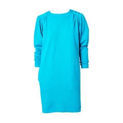 Yves Saint Laurent Wool Knit "Sac" Dress