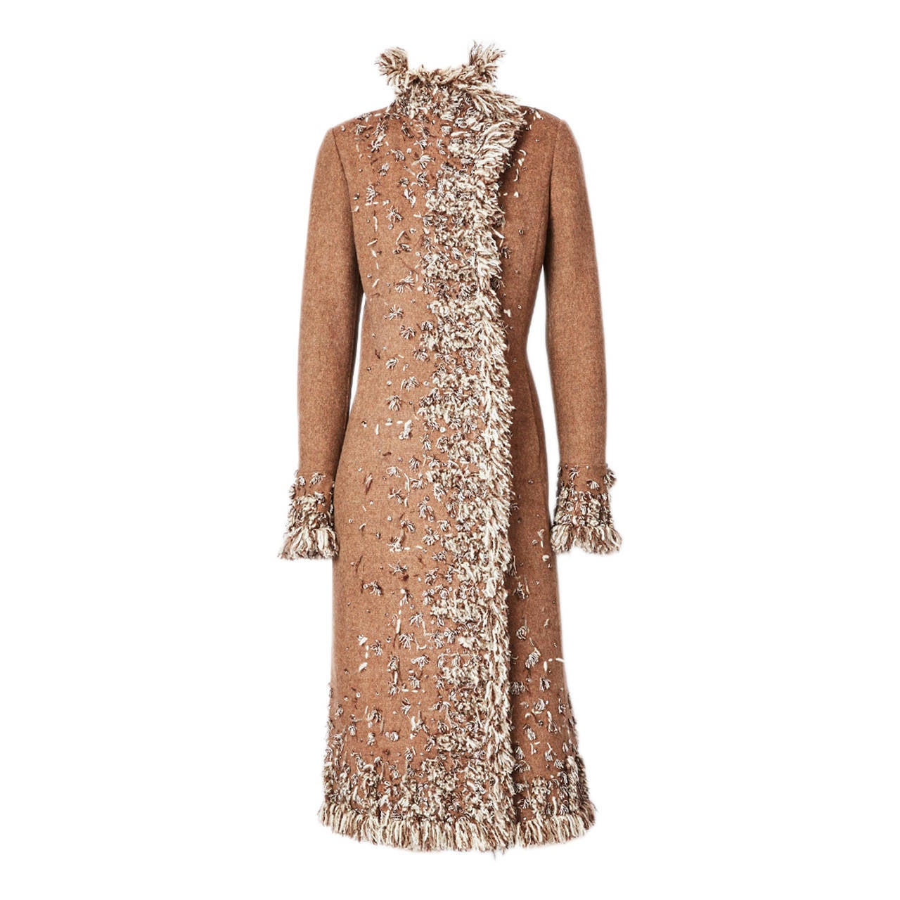 Oscar de la Renta Double Face Cashmere Coat