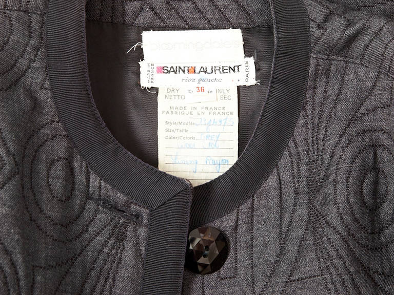 Yves Saint Laurent Quilted Jacket In Excellent Condition In New York, NY