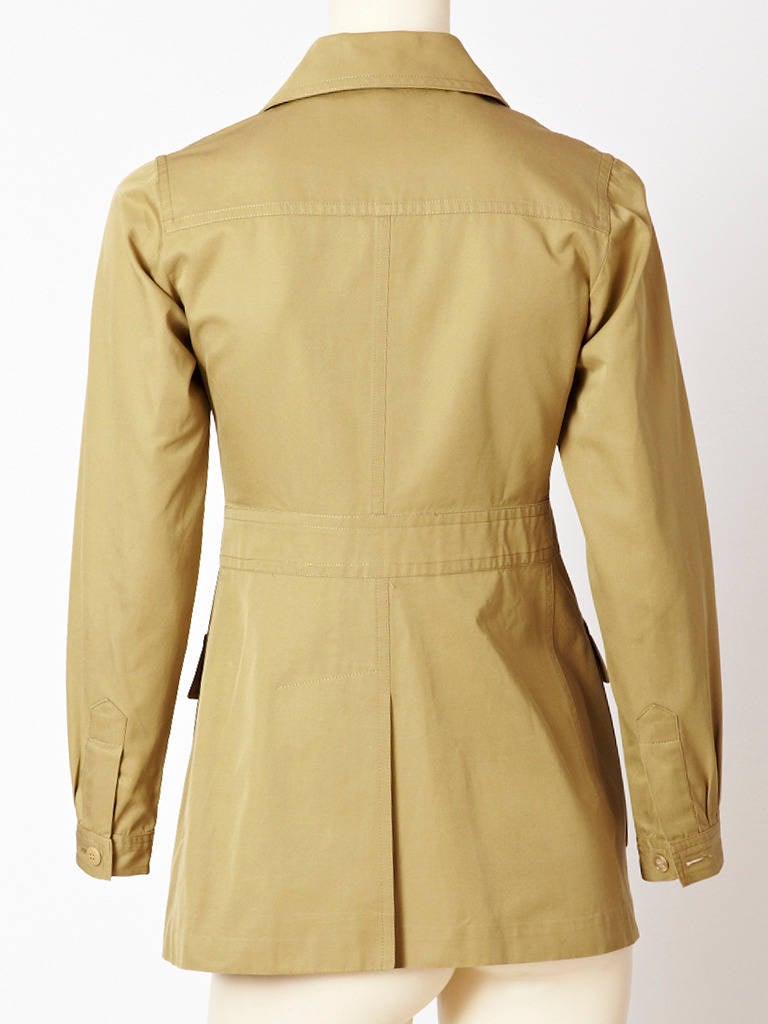 safari jacket yves saint laurent