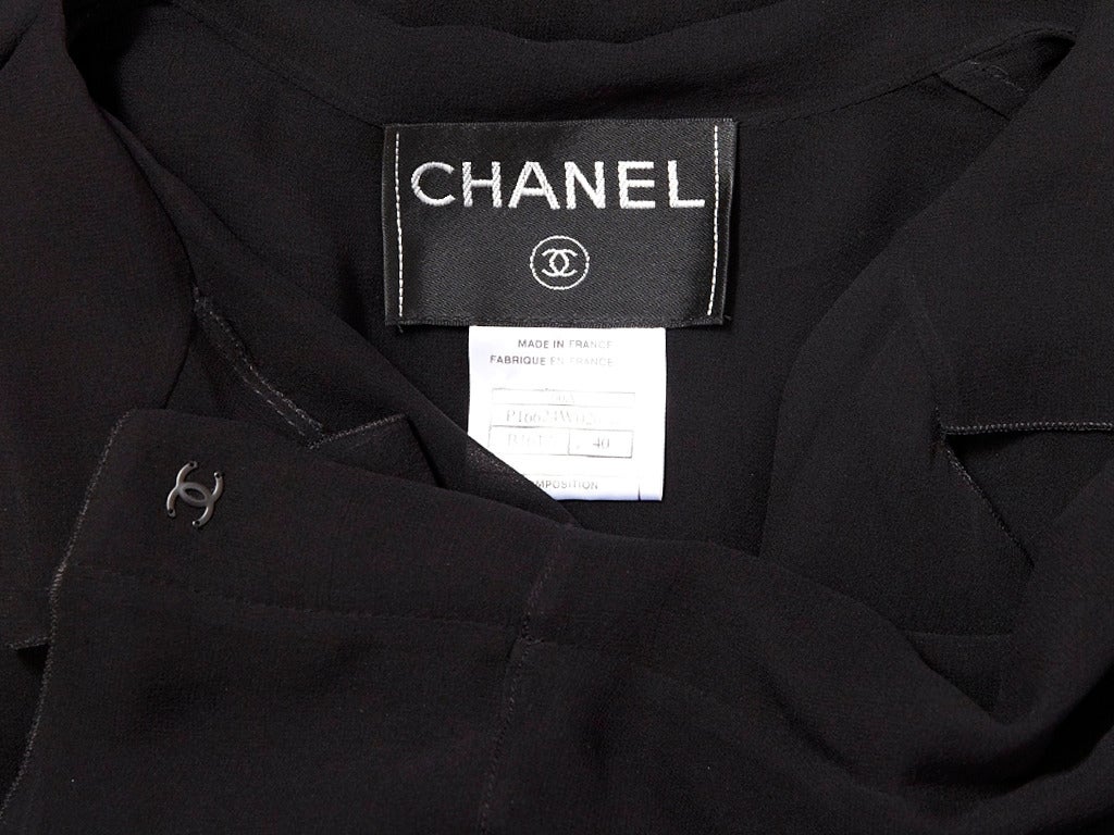 Chanel Chiffon Jumpsuit and  Cardigan 1