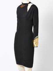 Geoffrey Beene Dress With Metallic Detail