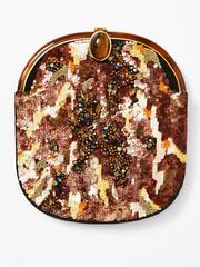 Isabel Canovas Beaded and Sequined Evening Bag