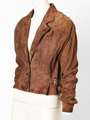 Shamask Suede Bomber Jacket