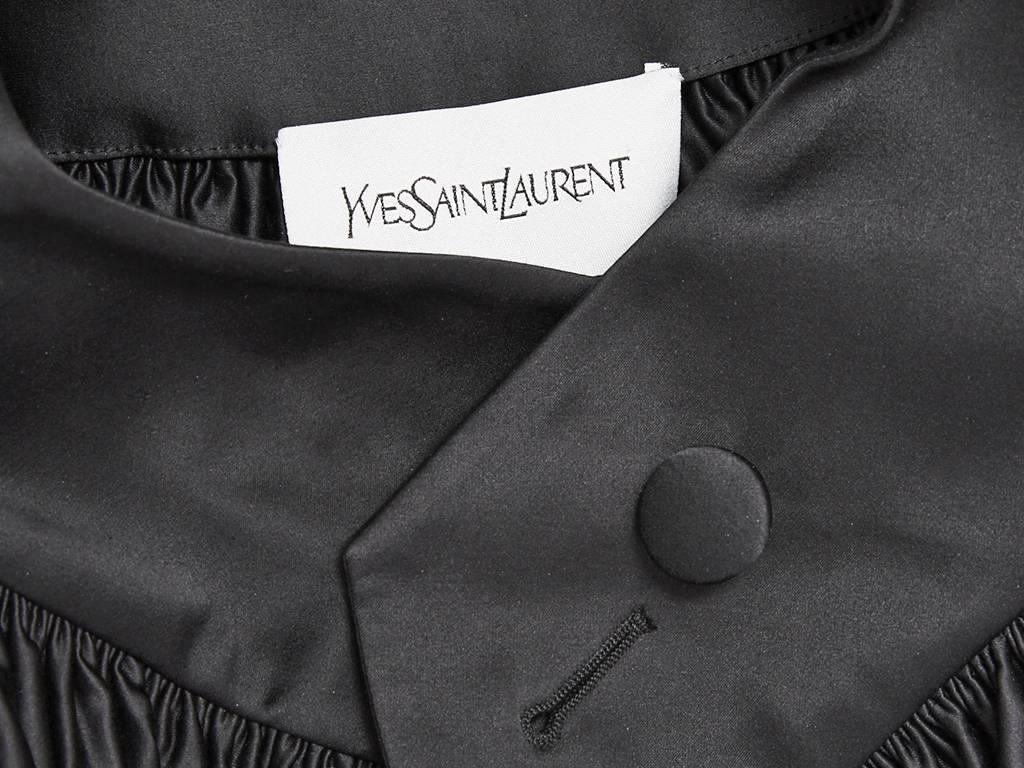 Yves Saint Laurent High Waist Skirt In Excellent Condition In New York, NY