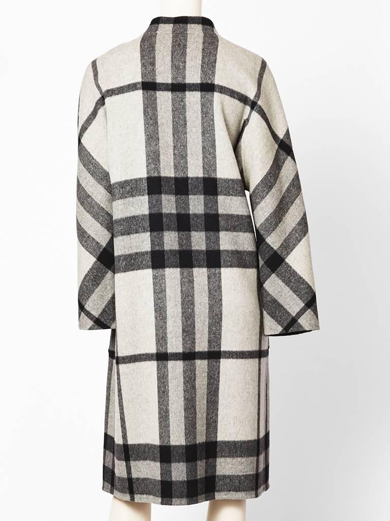 Ronaldus Shamask Double Face Wool Coat In Excellent Condition In New York, NY