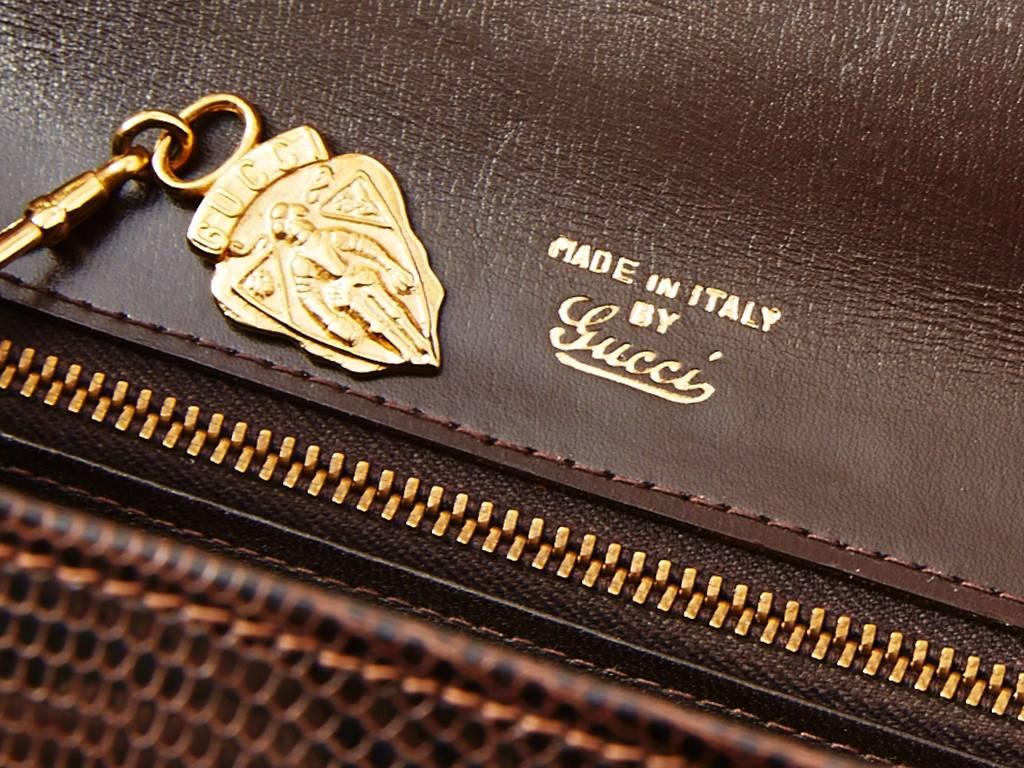 Gucci Umhängetasche aus Eidechse 1