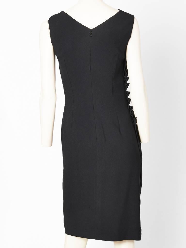 John Galiano for Dior Draped Cocktail Dress In Excellent Condition In New York, NY