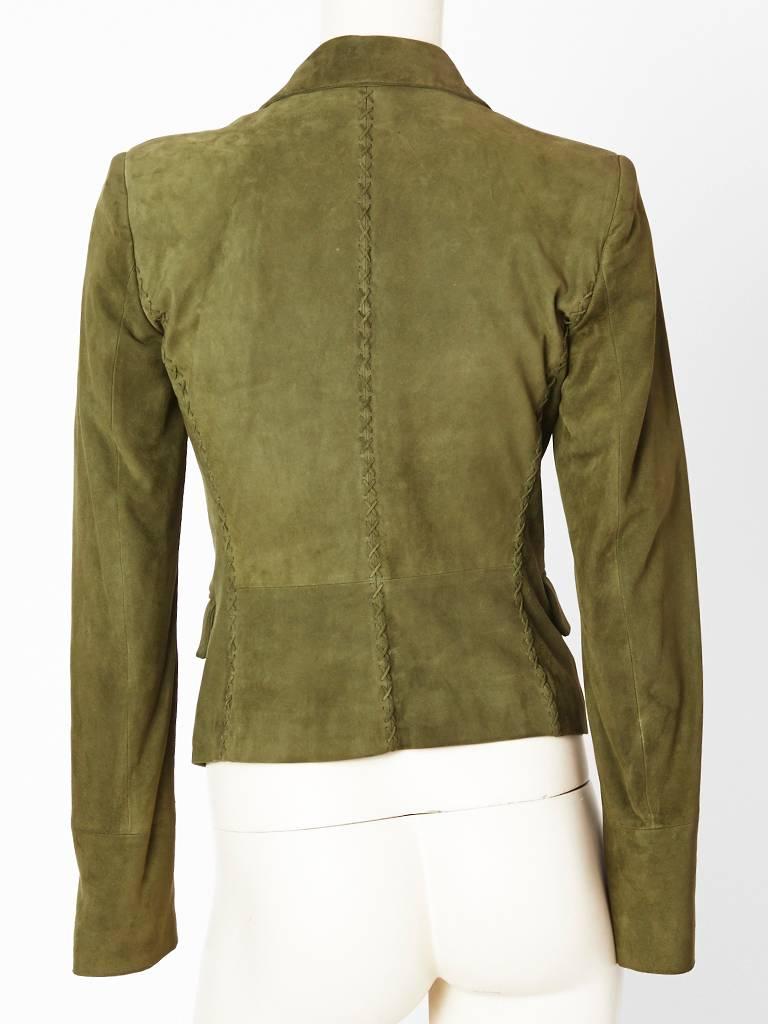Tom Ford For YSL Suede Jacket In New Condition In New York, NY