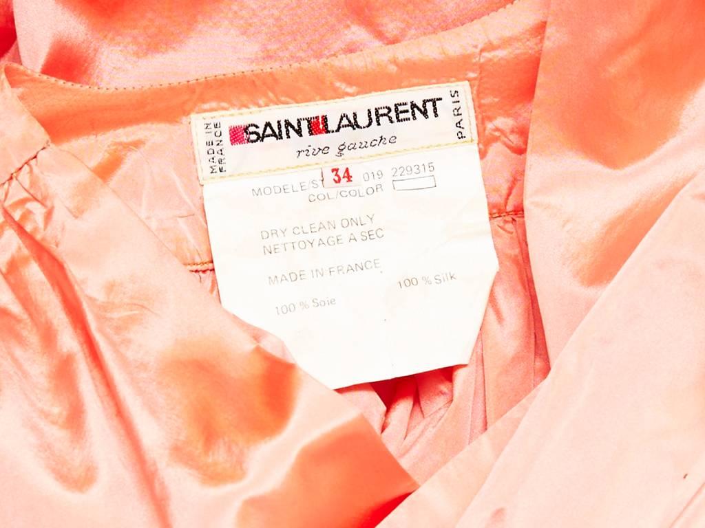 Women's or Men's Yves Saint Laurent Irridescent Taffeta Gown
