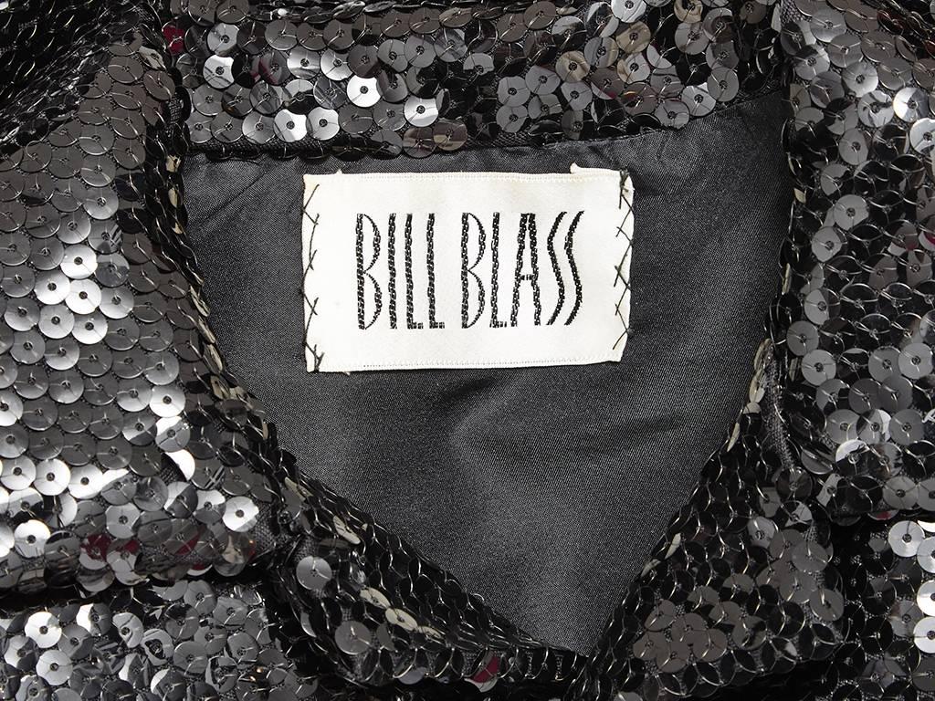 Women's Bill Blass Sequined Cropped Jacket