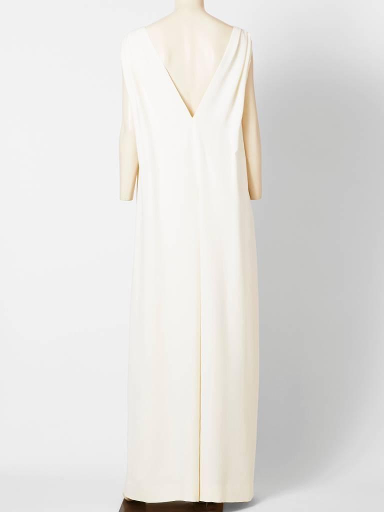 Christian Dior Crepe Jumpsuit at 1stdibs
