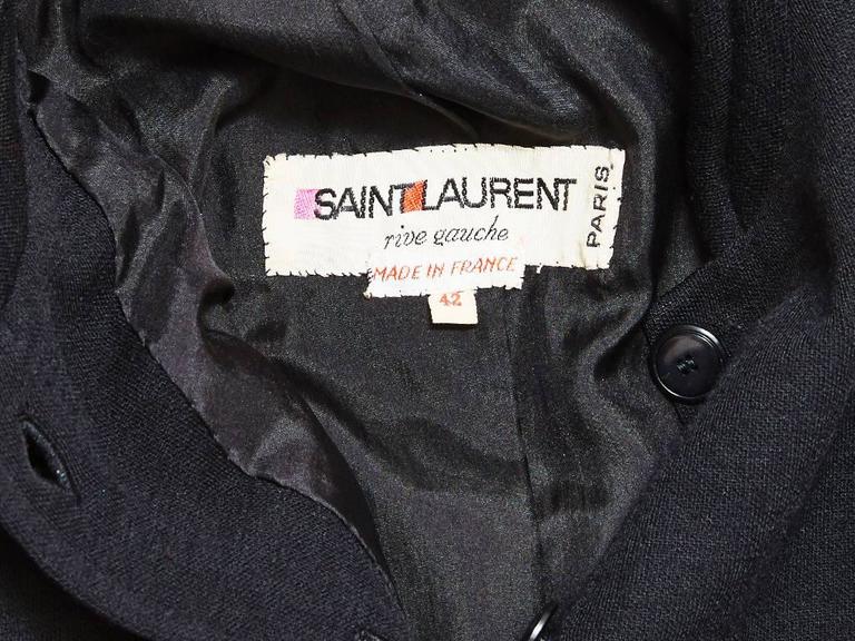 Yves Saint Laurent 70's Wool Knit Tunic at 1stDibs