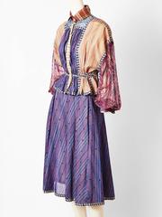 Koos Van Den Akker Cotton Patchwork Ensemble