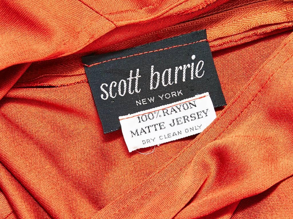 Women's Scott Barrie Matte Jersey Maxi Dress