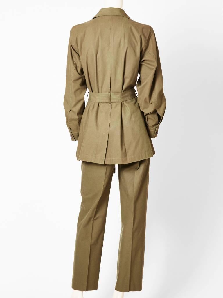 yves saint laurent pantsuit