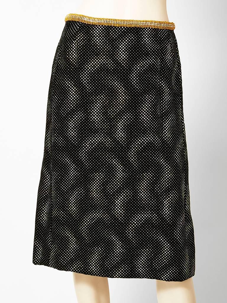 Givenchy Couture - Costume de soirée en velours  Excellent état - En vente à New York, NY