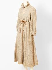 Geoffrey Beene Wool Tweed Coat
