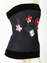 Karl Lagerfeld for Chloe Sequined Bustier