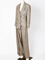 Shamask Glen Plaid Pant Suit
