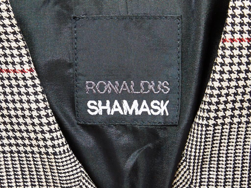 Women's Shamask Glen Plaid Pant Suit