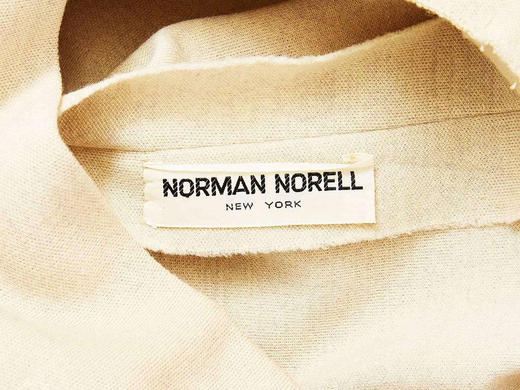 Norell - Robe de jour en laine tricotée Excellent état - En vente à New York, NY