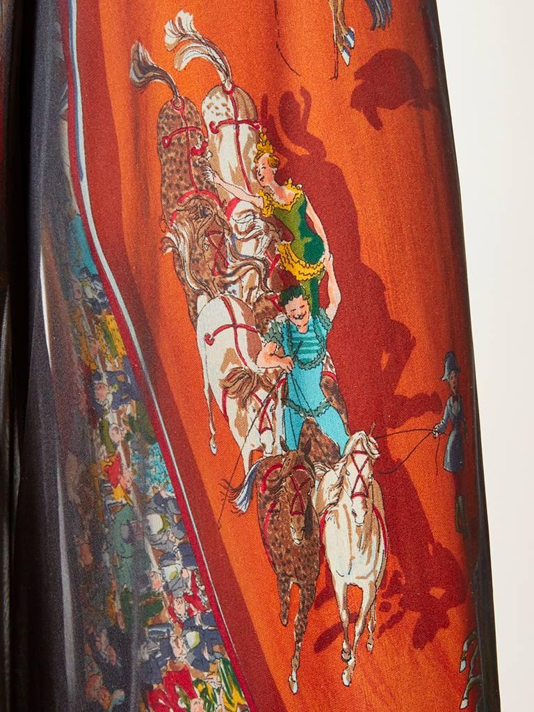 hermes silk pants