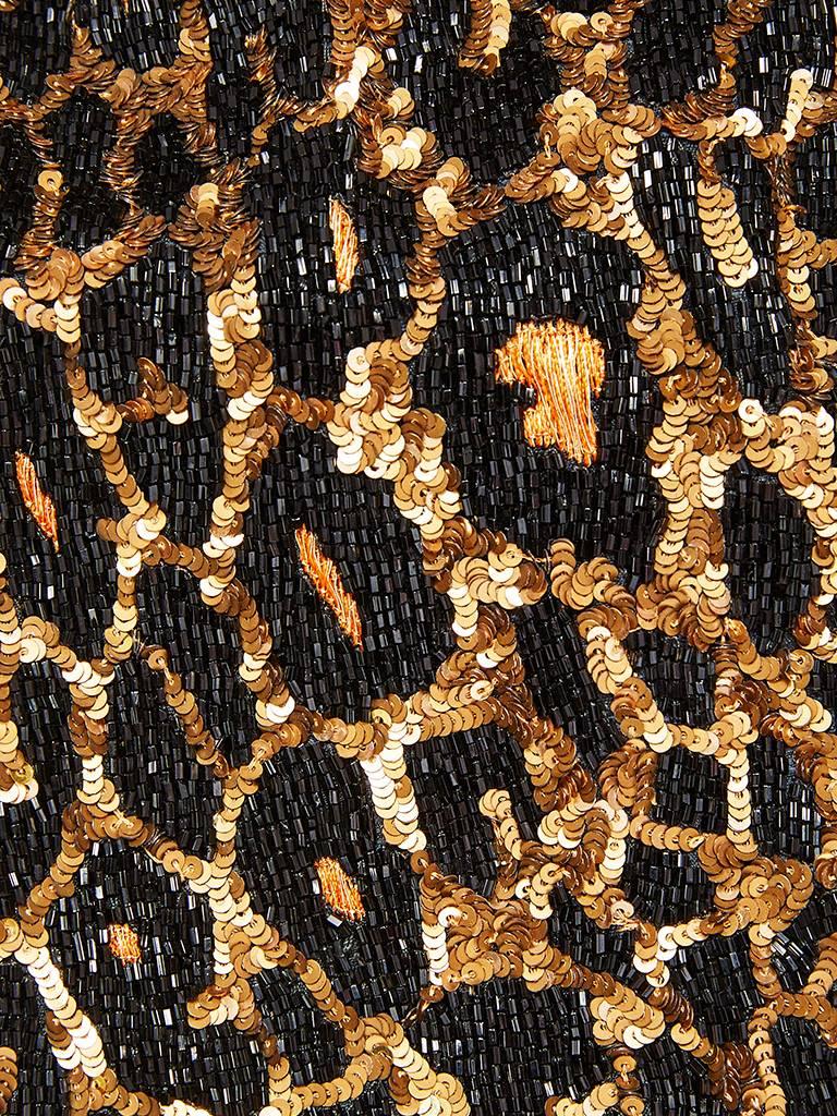 sequin leopard