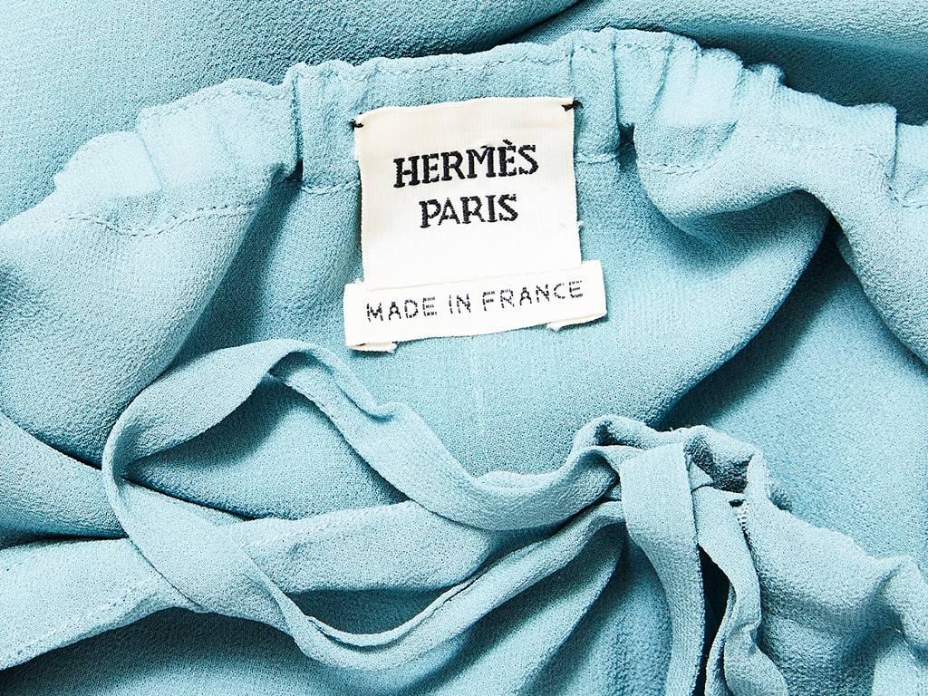 Martin Margiela for Hermes Silk Georgette Harem Pant In Excellent Condition In New York, NY