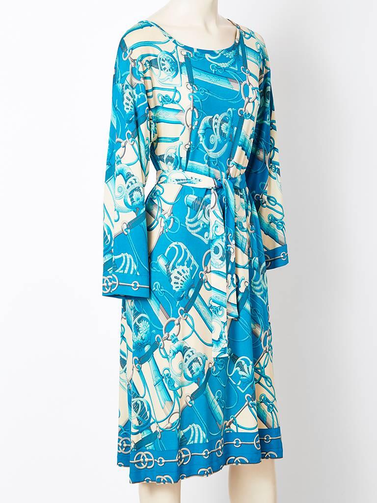 Hermes Silk Knit Day Dress For Sale at 1stDibs hermes dress, hermes