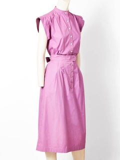 Yves Saint Laurent Cotton 70's Ensemble
