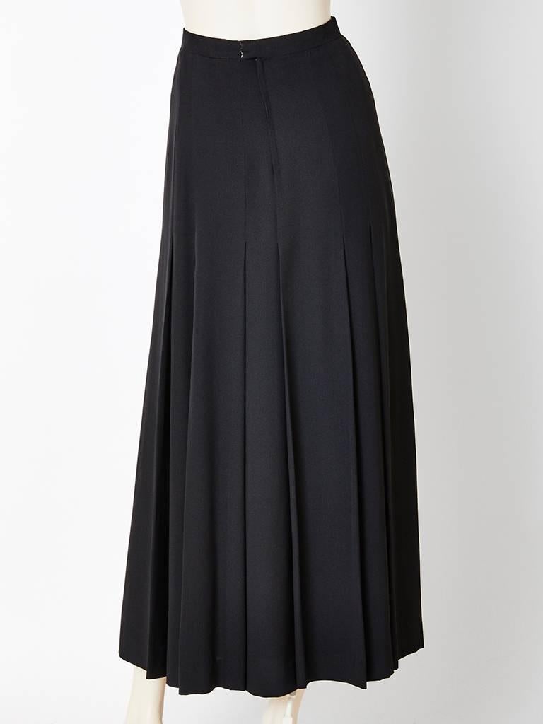 Chanel Box Pleated Evening Skirt at 1stDibs | evening skirts, chanel ...