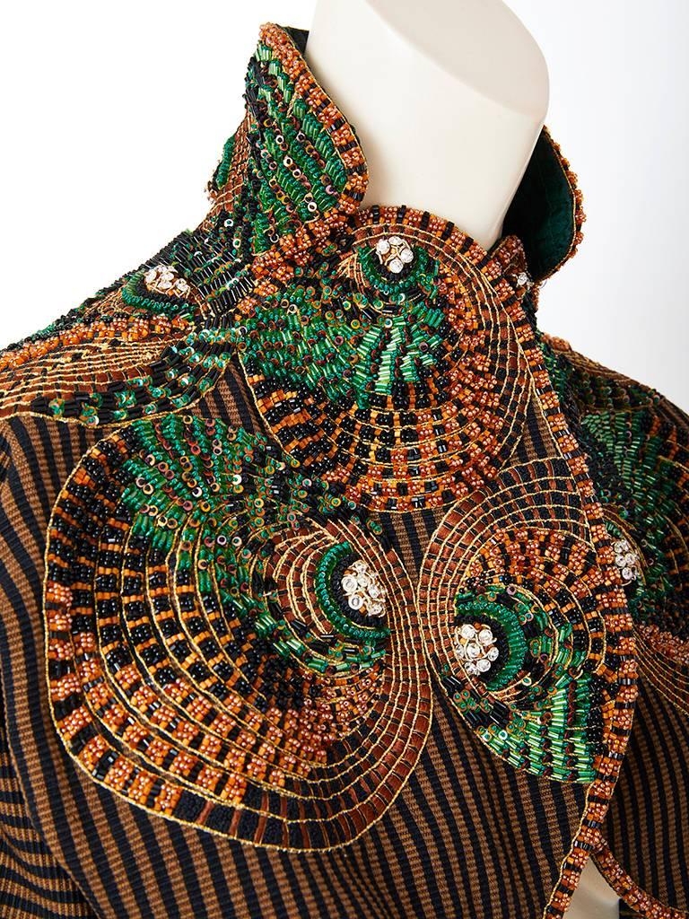 Geoffrey Beene Lesage Embroidered Bolero  In Excellent Condition In New York, NY