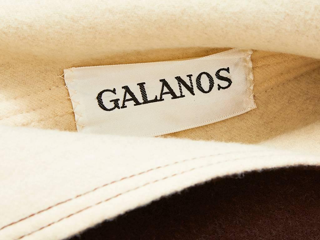 Galanos Double Face Wool Coat In Excellent Condition In New York, NY