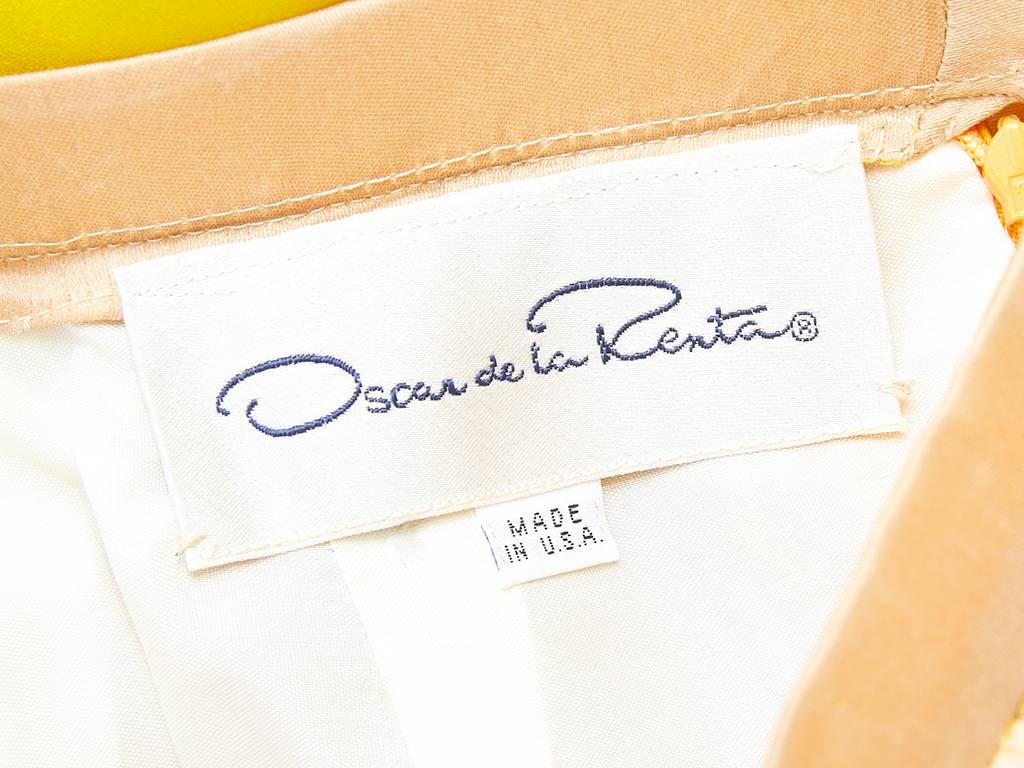 Oscar de la Renta Chiffon and Organza Gypsy Ensemble 2