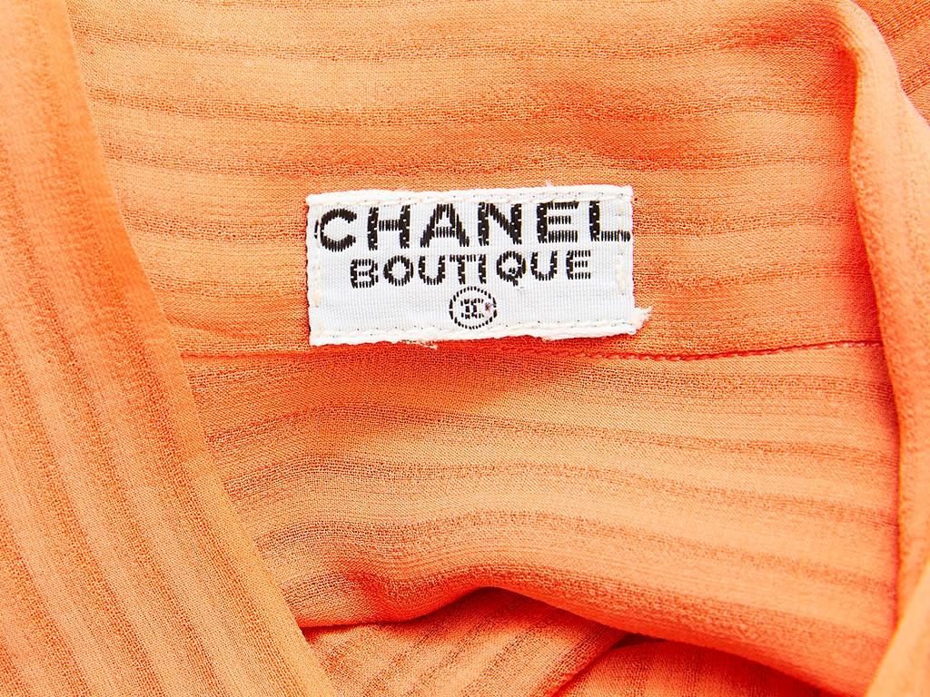 Women's Chanel Silk Georgette Blouse