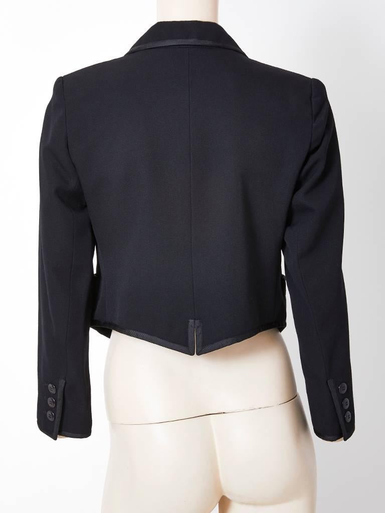 Yves Saint Laurent Wool Spencer In Excellent Condition In New York, NY