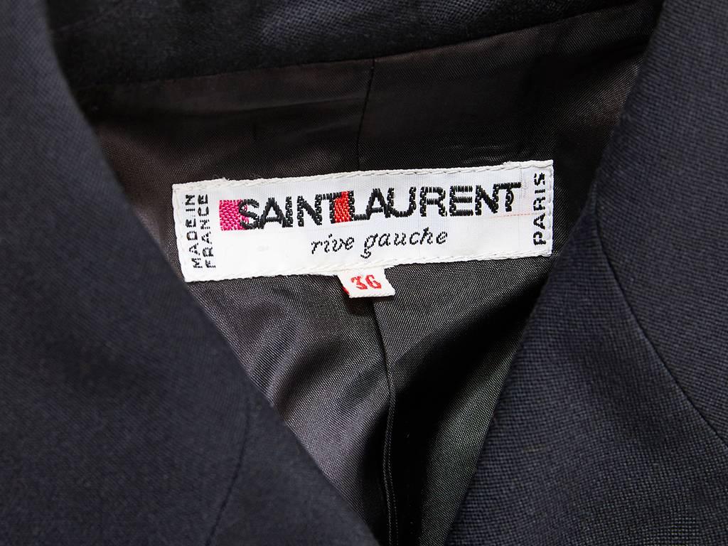Women's Yves Saint Laurent Wool Spencer