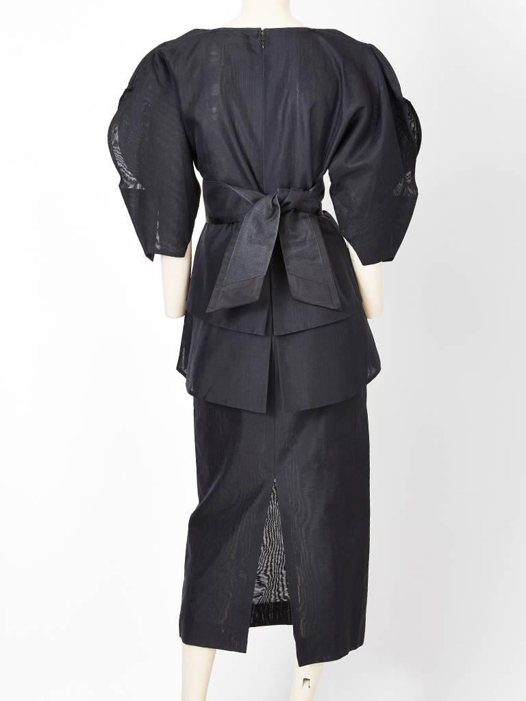Shamask Gestuftes Kleid aus Baumwolle und Voile im Zustand „Hervorragend“ im Angebot in New York, NY