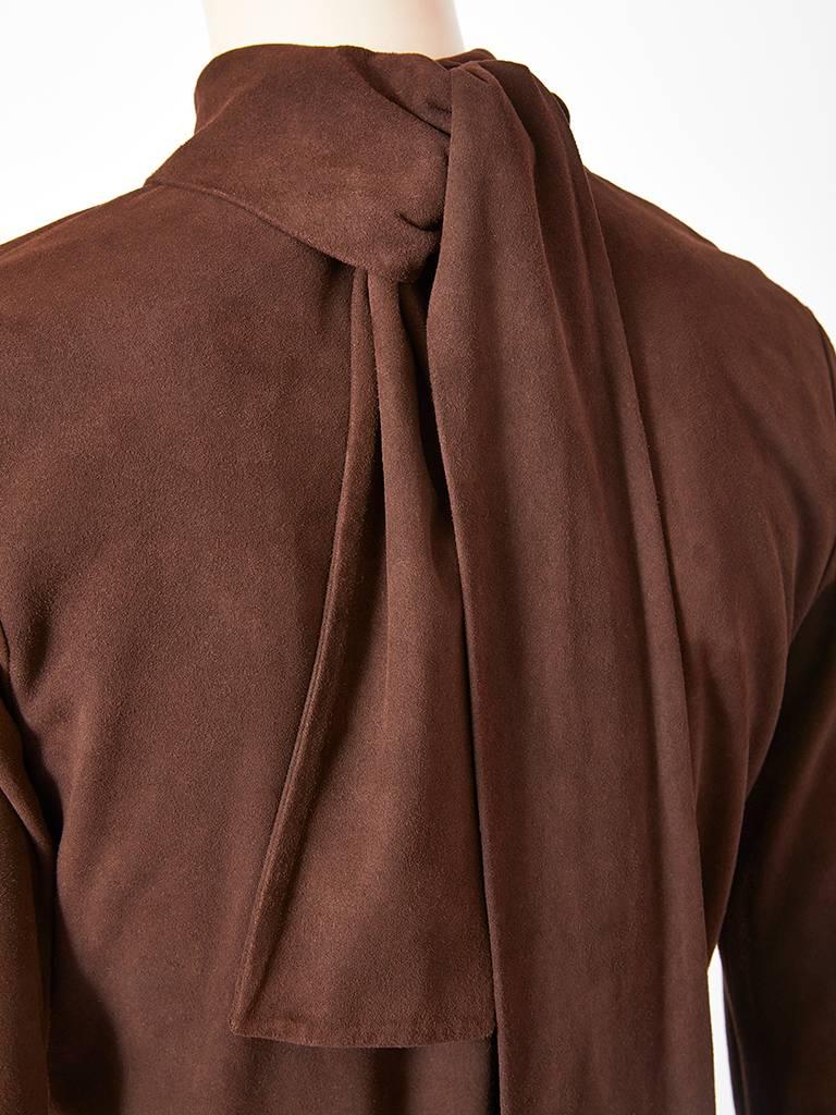 Michelle | Belted Suede Dress