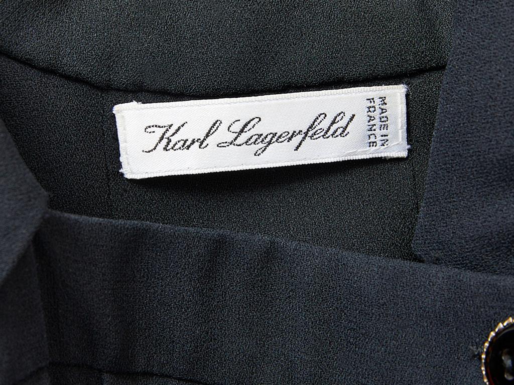 Women's Karl Lagerfeld Pleated Maxi Dress