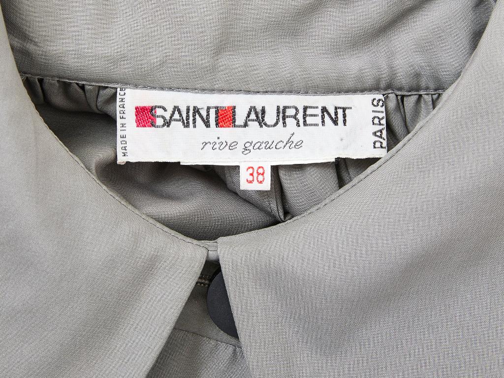 Yves Saint Laurent Taffeta Swing Jacket In Excellent Condition In New York, NY