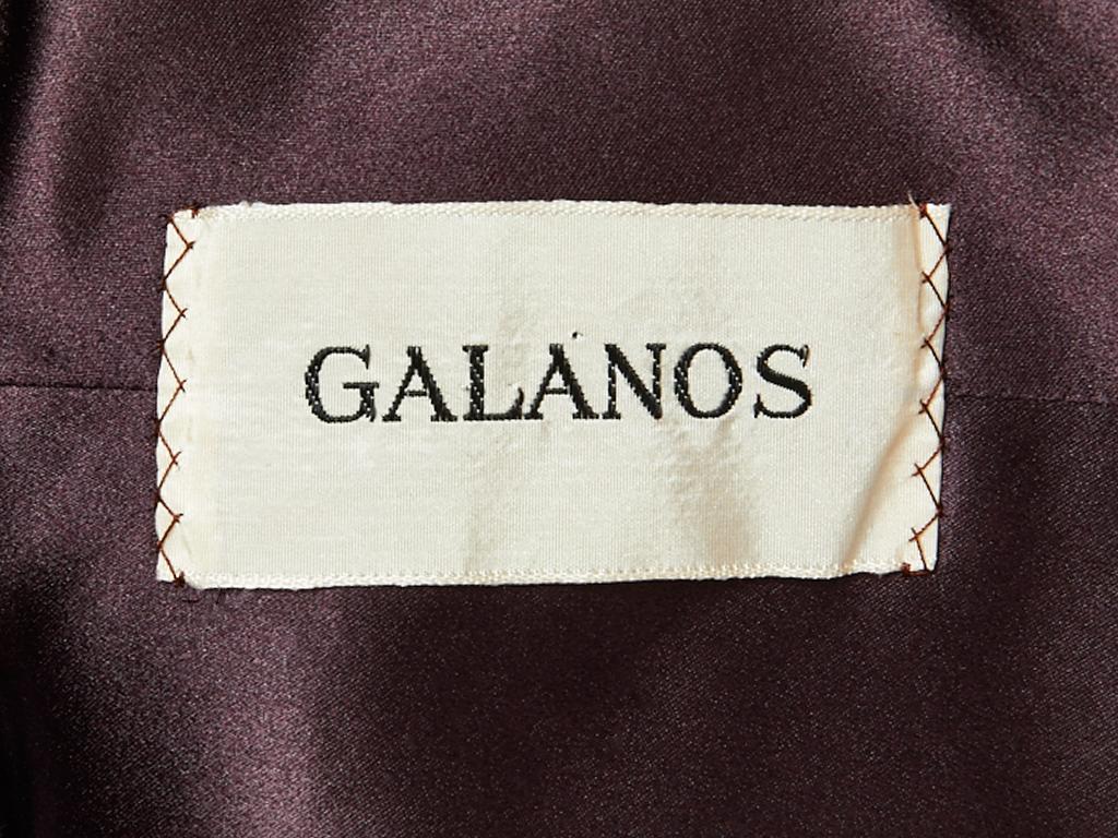 Women's Galanos Duchess Satin Evening Jacket