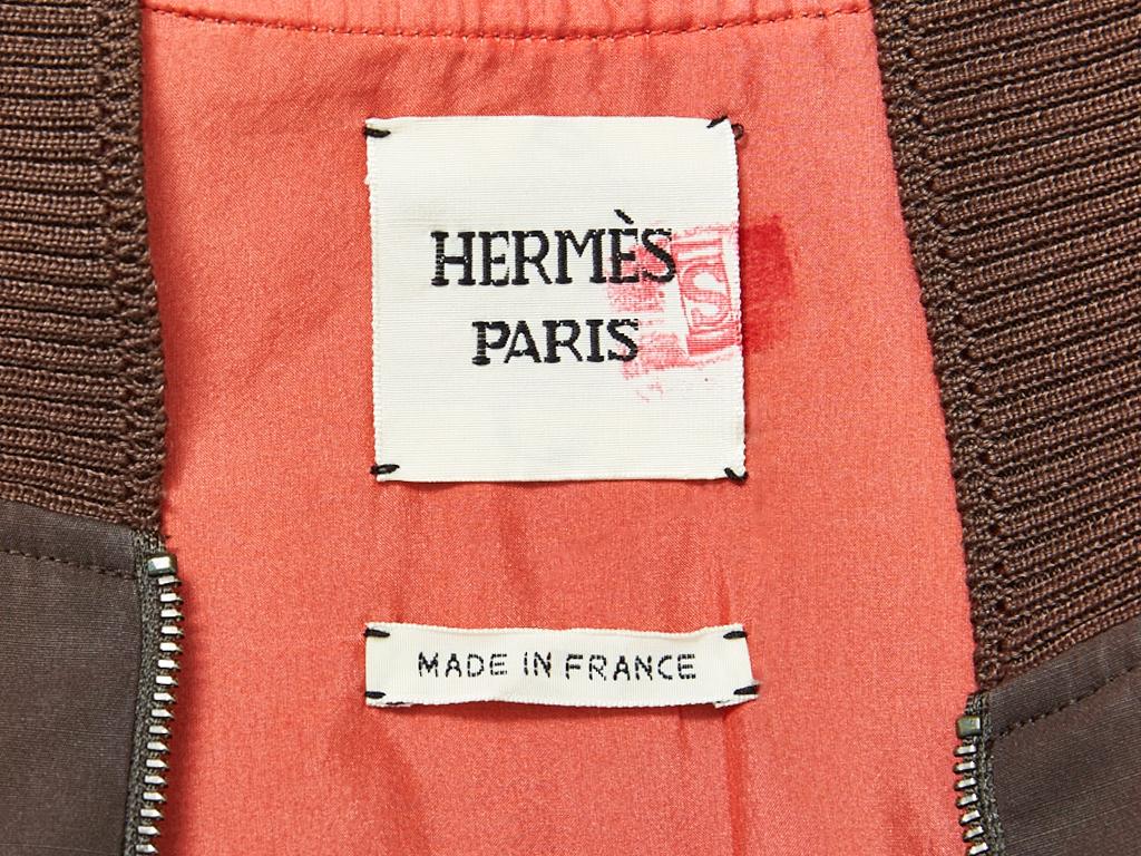 Hermes Silk Bomber Jacket 1