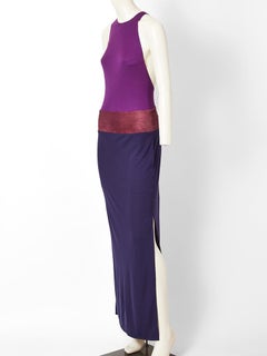 Hermès Color Block Gown