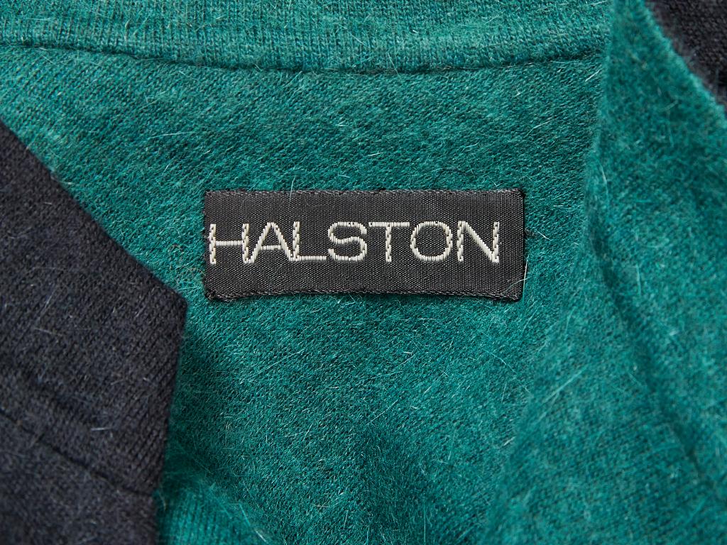 Halston Double Face Angora Cocoon Jacket  In Good Condition In New York, NY