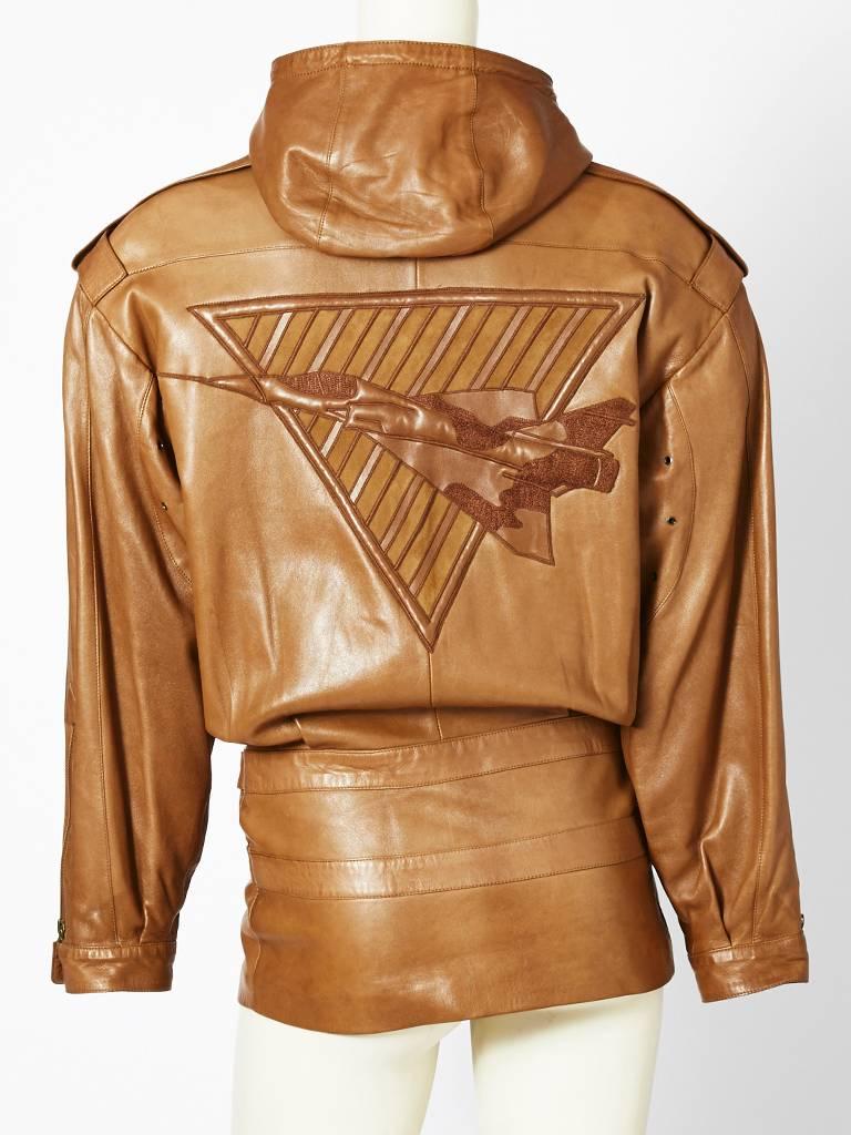 montana leather jacket mens