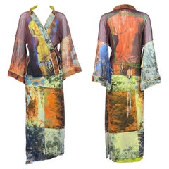 JEAN PAUL GAULTIER S/s 1999 Venus De Milo Mesh Kimono set